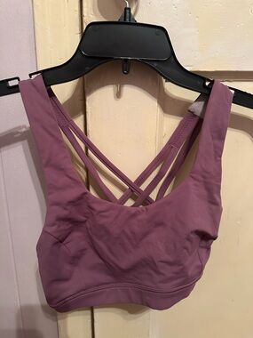 lululemon athletica Strappy Sports Bra - Mauve Plum